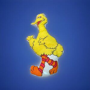 Vintage Sesame Street Big Bird Pillow Doll – Stuffed Character Pillow